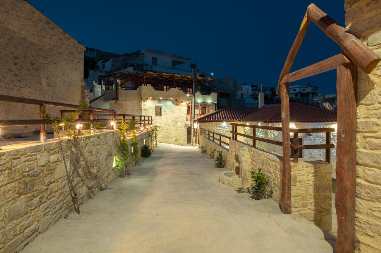 Draganigo Luxury Stone Houses 40 Min From Matala Ano Moulia 외부 사진