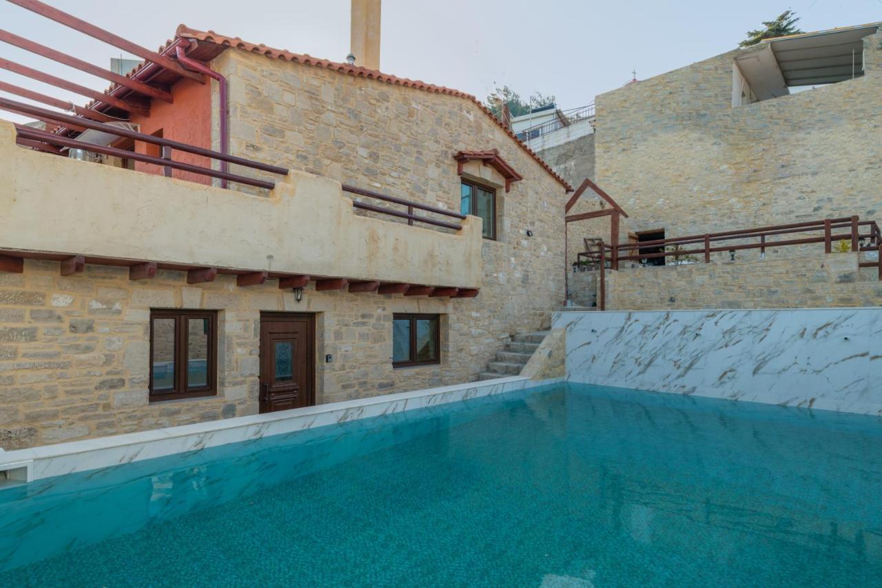 Draganigo Luxury Stone Houses 40 Min From Matala Ano Moulia 외부 사진