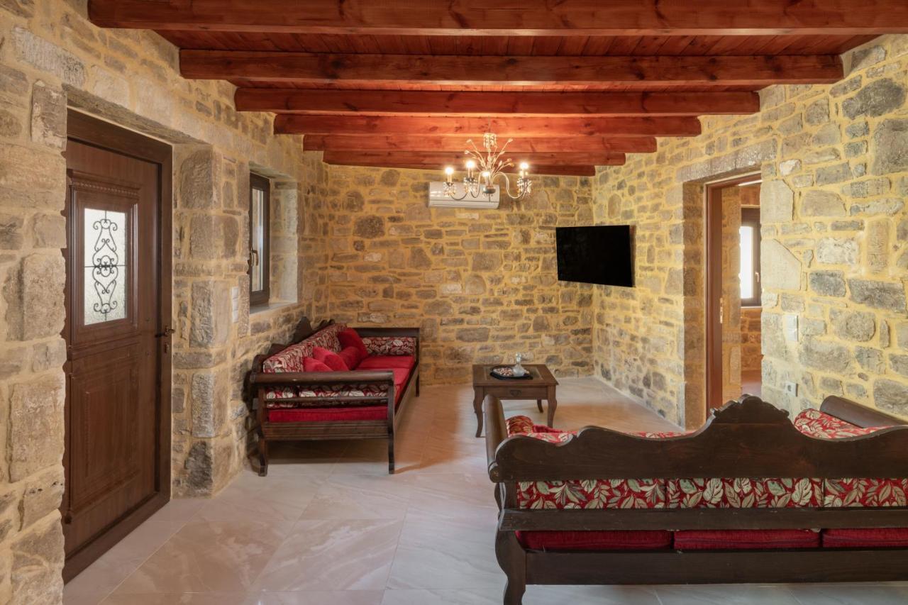 Draganigo Luxury Stone Houses 40 Min From Matala Ano Moulia 외부 사진