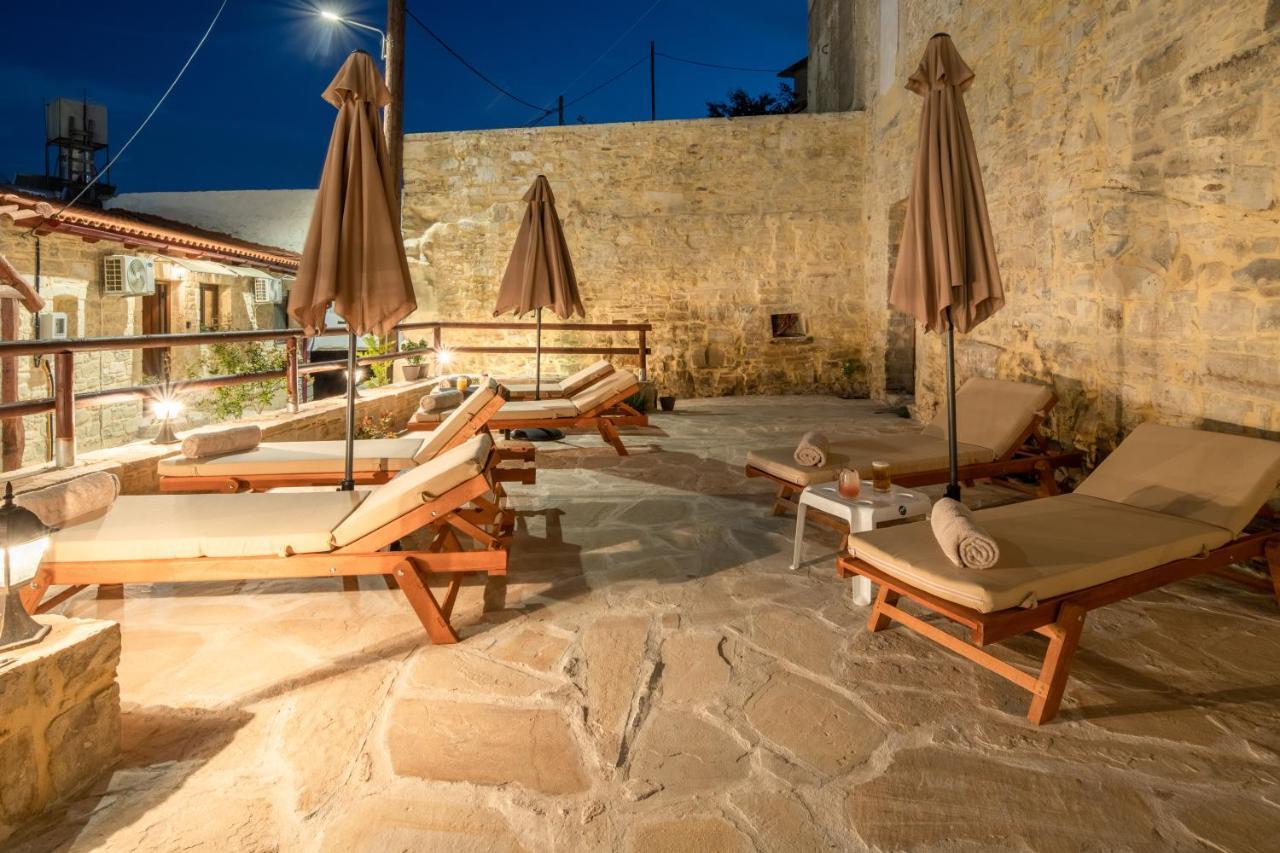 Draganigo Luxury Stone Houses 40 Min From Matala Ano Moulia 외부 사진