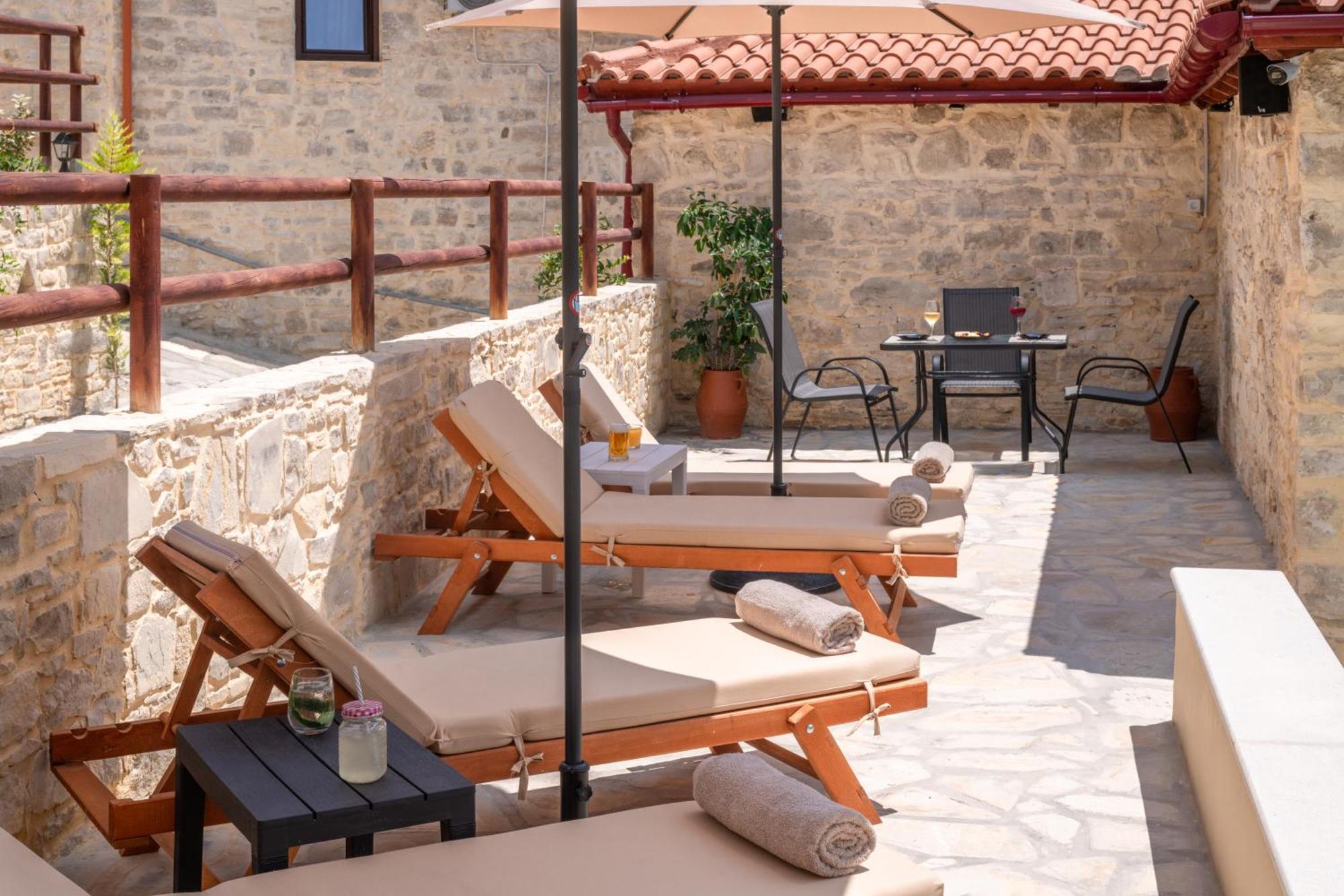 Draganigo Luxury Stone Houses 40 Min From Matala Ano Moulia 외부 사진
