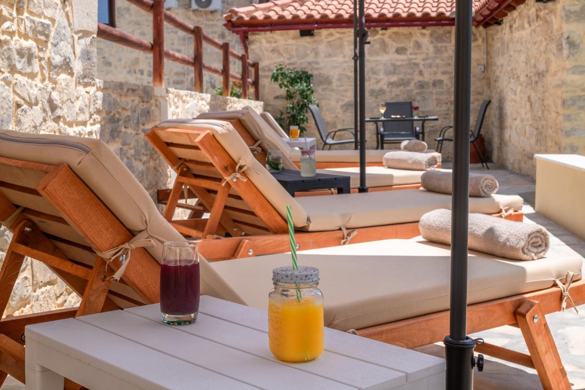 Draganigo Luxury Stone Houses 40 Min From Matala Ano Moulia 외부 사진