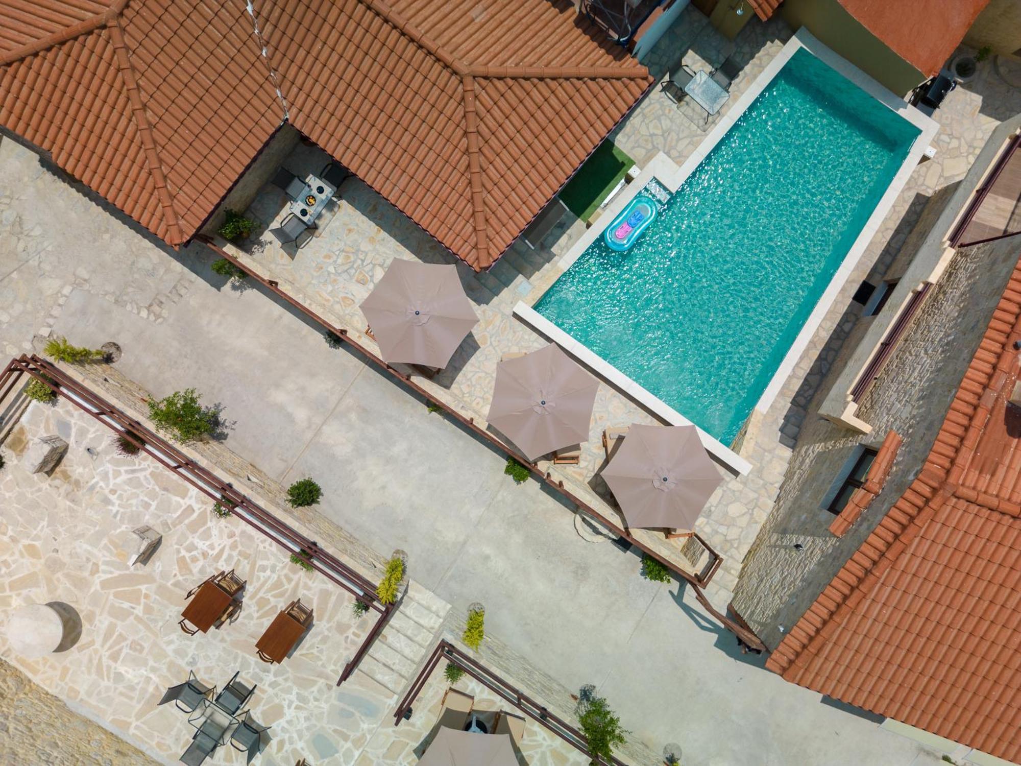 Draganigo Luxury Stone Houses 40 Min From Matala Ano Moulia 외부 사진
