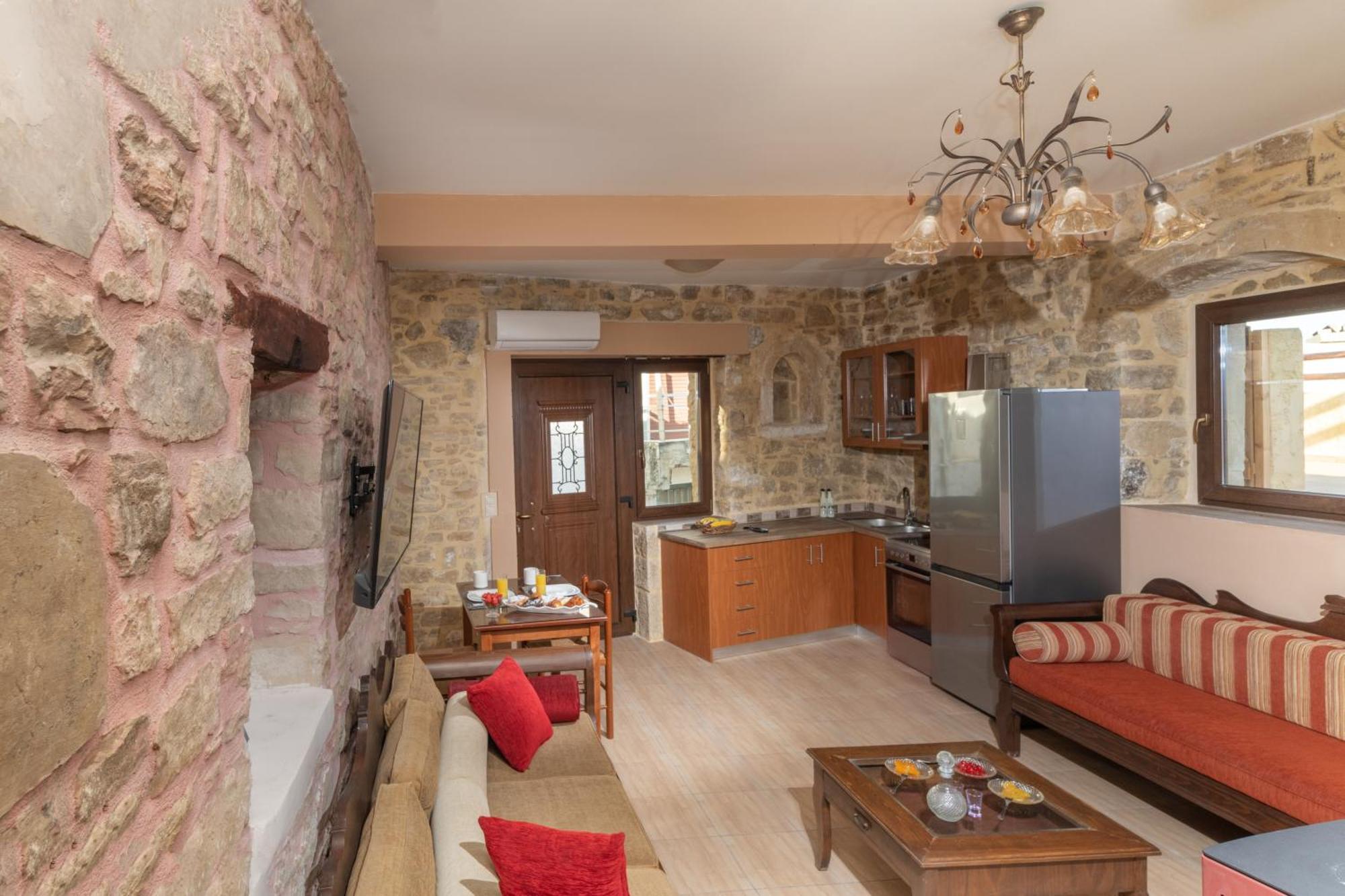 Draganigo Luxury Stone Houses 40 Min From Matala Ano Moulia 객실 사진